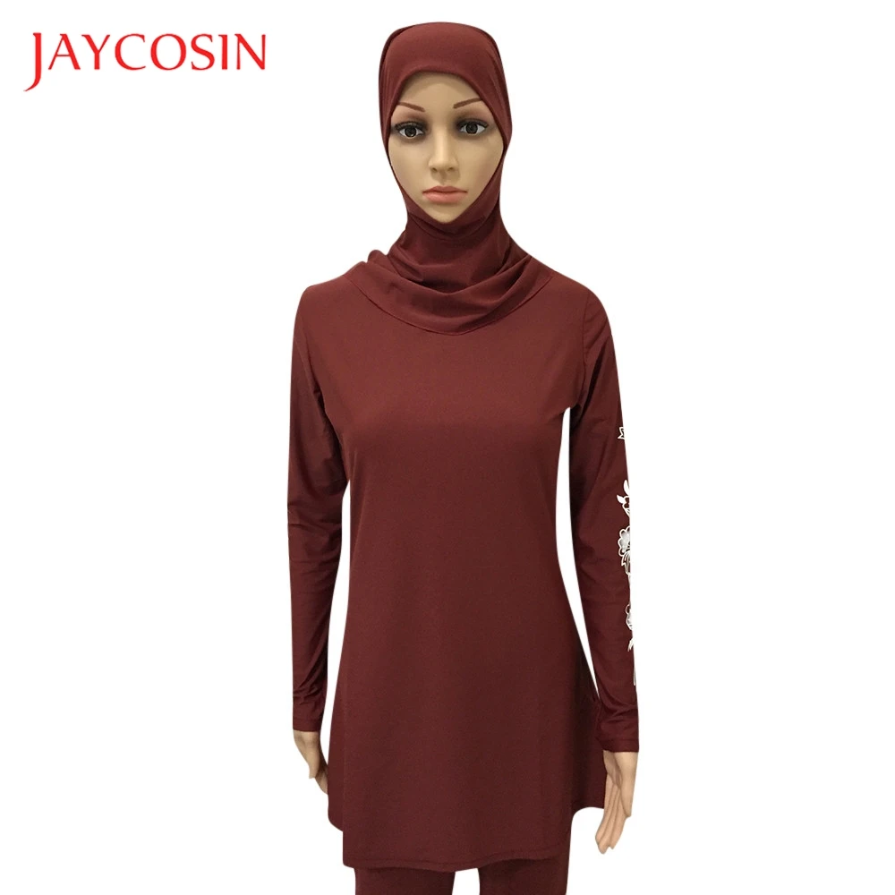 Женский костюм с длинным рукавом JAYCOSIN мусульманский полным покрытием скромный