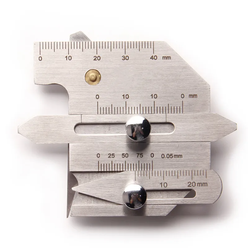 

Welding Inspection Ruler HJC40 Gauge Weld Bead Height Welding Seam Gap Size