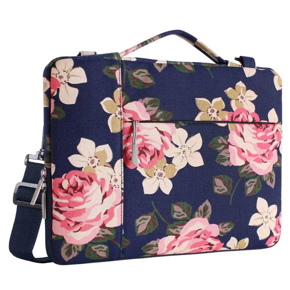 Navy Blue Stripe MOSISO сумка на плечо для ноутбука MacBook Air Pro 13 15 15,6 дюймов холщовый чехол для ноутбука сумка для ноутбука для мужчин и женщин - Цвет: Navy Blue Stripe