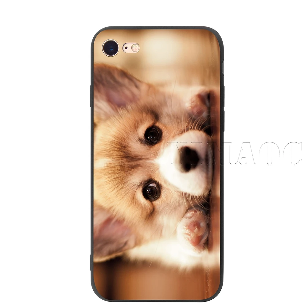 YIMAOC милый силиконовый мягкий чехол корги для iPhone 11 Pro XS Max XR X 8 7 6 6S Plus 5 5S SE - Цвет: 2