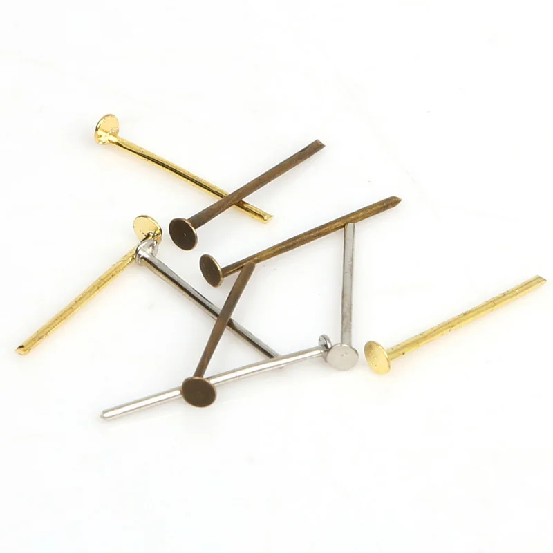 Новое поступление приблизительно 600 шт./лот шпильки для глаз античные бронзовые