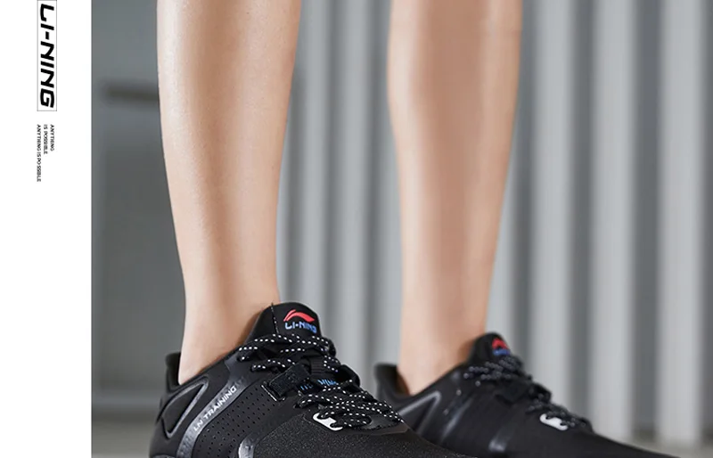 Li-Ning Для женщин 24 часа в сутки Гибкие тренировочные обувь Разделение верхняя дышащая подкладка светильник Спортивная обувь Кроссовки AFHP002 YXX051
