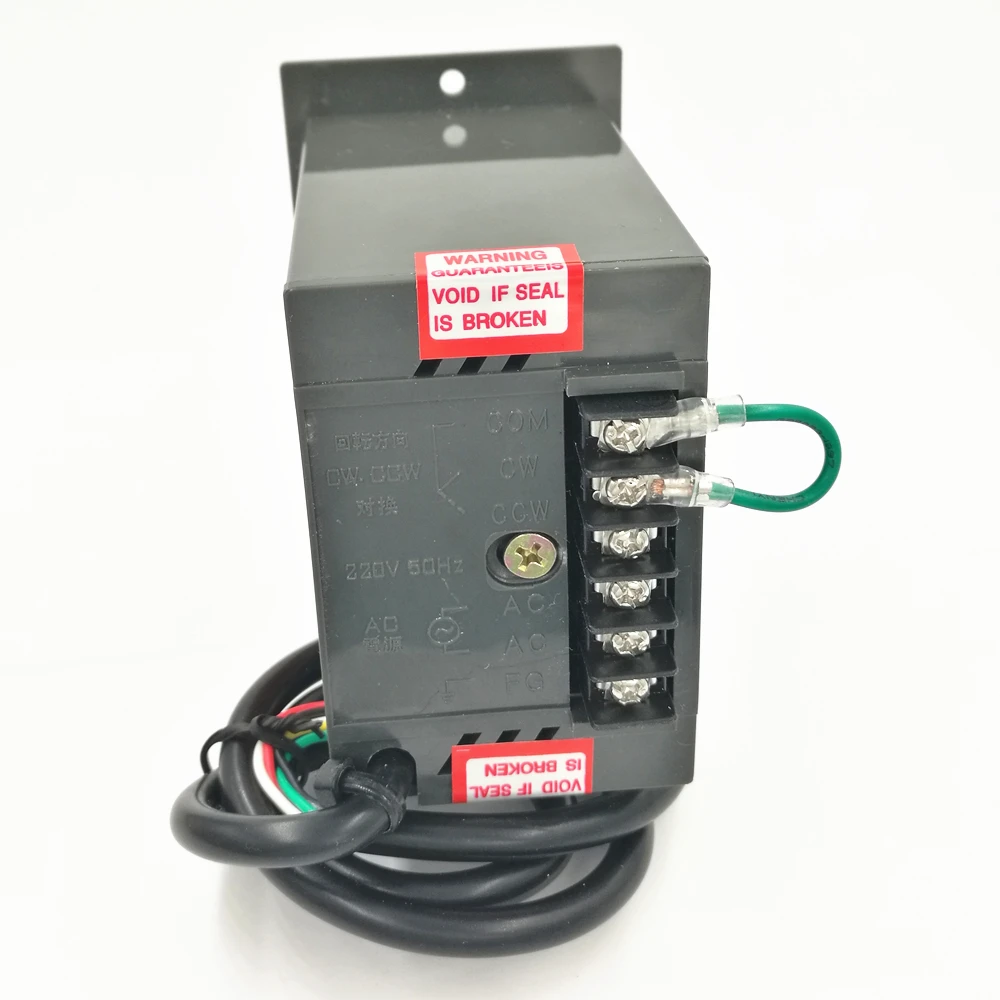 US-52 220V AC Gear Motor Speed Control Device 15W / 25W 60W 120W 250W With Connection Cable(6.8) | Обустройство дома