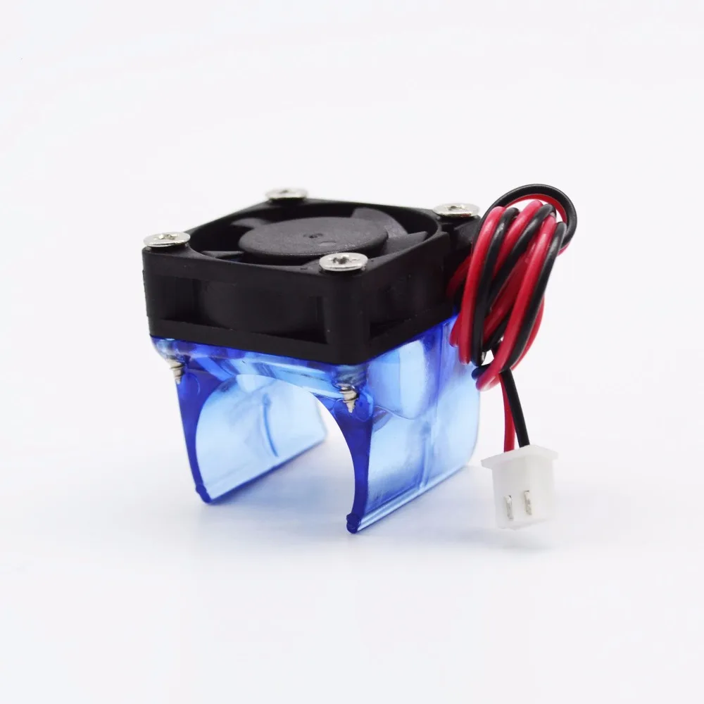 1 Набор DC 12V пластиковые мини V5/V6 вентиляторы охлаждения + синий Вентилятор корпус