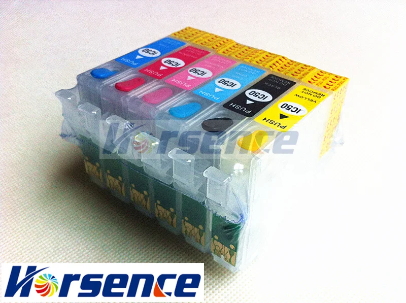 Картридж для принтера Epson R260 R280 R380 RX500 RX580 RX595 RX680 Artisan 50 6 шт.|ink cartridge|ink cartridge for