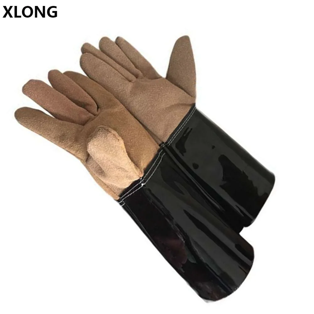 Сварочные защитные перчатки огнеупорные Guantes protecion Calor износостойкие рабочие