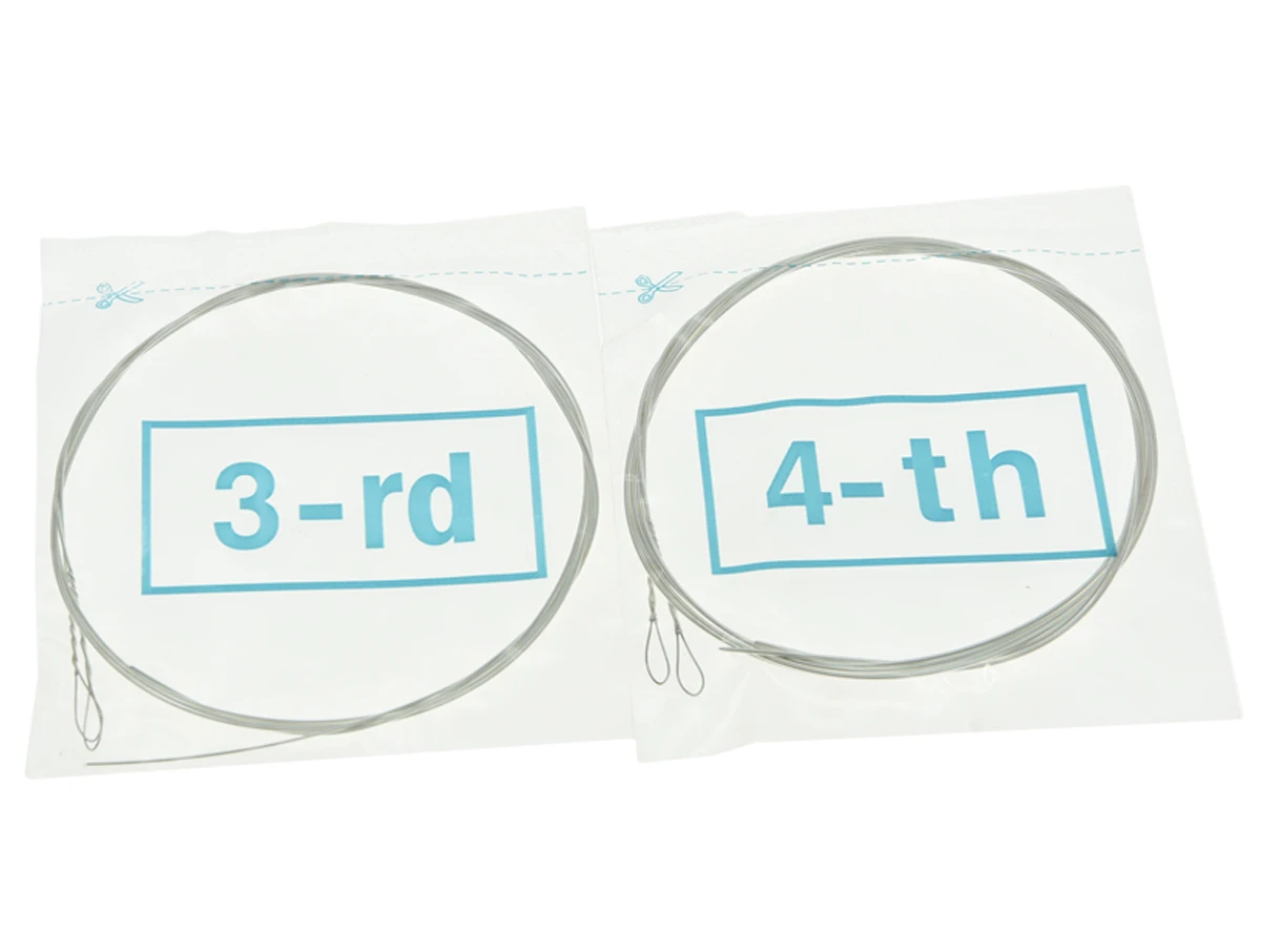 5 комплектов Обмотка из медного сплава|mandolin strings|set alicatessteel string |