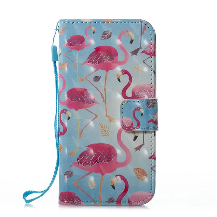 Blue Flamingo DEEVOLPO для Fundas Apple iphone XS кошелек кожа чехол для iphone X 7 8 6 6s Plus 5 5S SE флип чехол для телефона медведь Coque D03Z - Цвет: Blue Flamingo