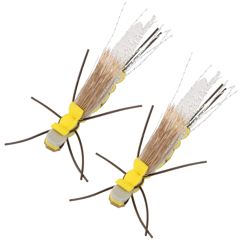 Goture приманка для ловли нахлыстом пенопластовые насекомые поверхность Поппер