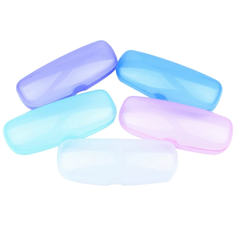 Случайные цвета Жесткие очки портативные солнцезащитные Классический