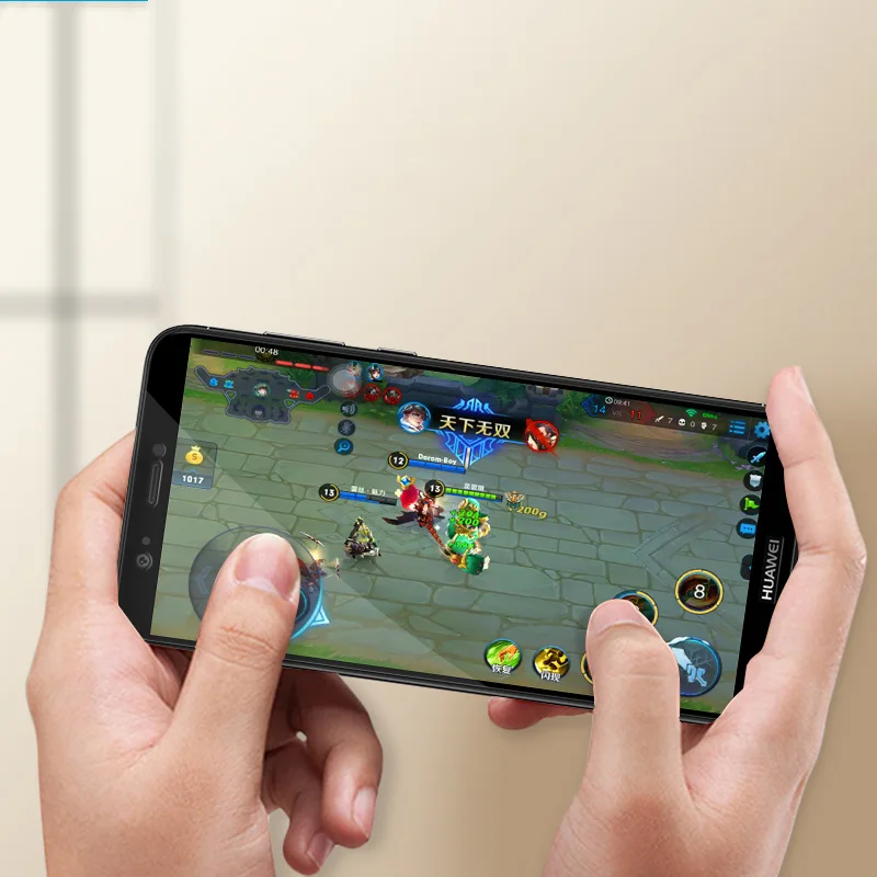Полное покрытие для Huawei Honor 7A Pro 5 7 &quotAUM L29 русский корпус 2.5D стеклянная пленка