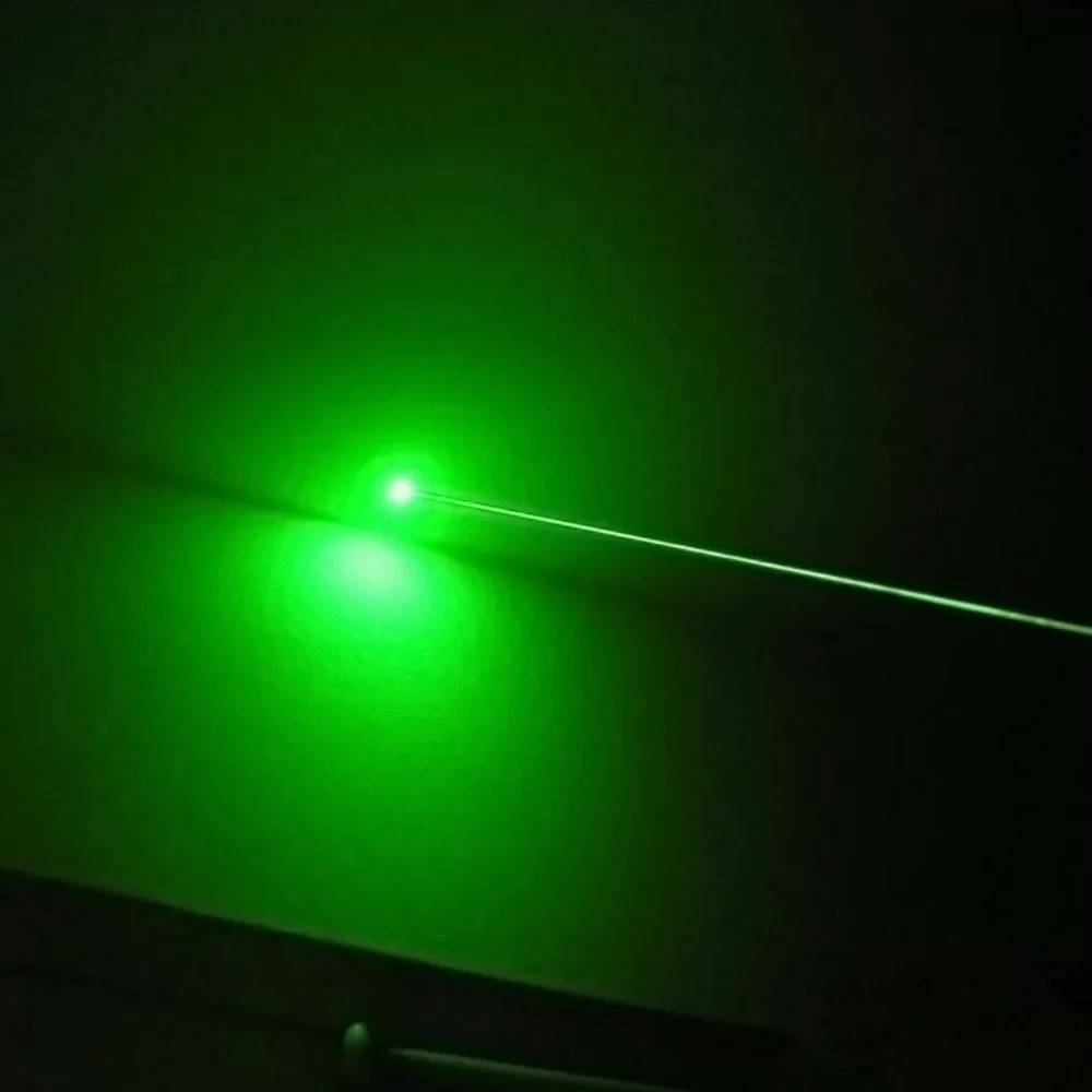 CWLASER 532nm Зеленая лазерная указка в форме бутылки с ремешком и перезаряжаемой