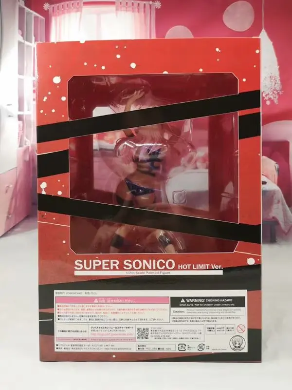 Аниме фигурка 24 см T. M. Revolution Super Sonico Hot Limited Ver. ПВХ сексуальная фигура
