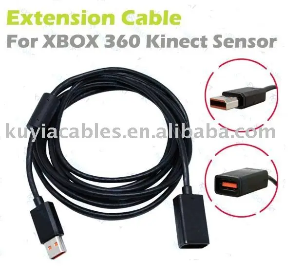 Бесплатная доставка 2 шт./лот высококачественный Удлинительный кабель с датчиком