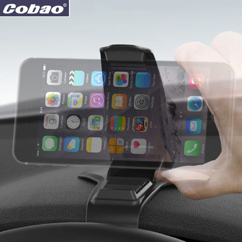 Cobao Универсальный Автомобильный держатель для телефона с крокодиловой челюстью
