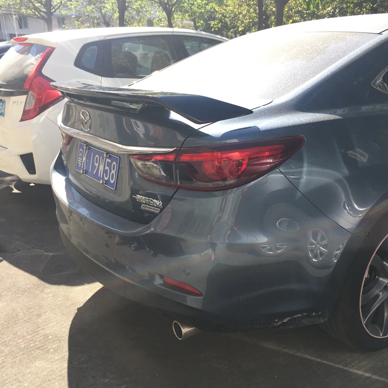 Высокое качество ABS спойлер из материала для Mazda 3 M3 Axela до год спойлер грунтовка или любой цвет для Mazda 6 Axela