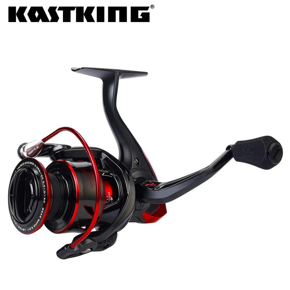 KastKing Sharky III 1000-5000 Series Water Resistant Spinning Reel 10+1 BBs Lake River Fishing Reel with 18KG Max Drag