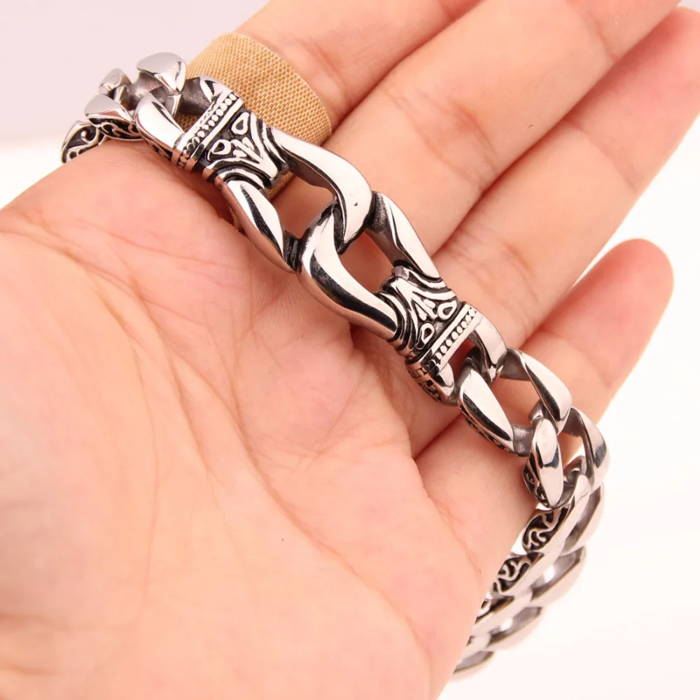 Цепочка Из Нержавеющей Стали 316L 12 мм|bracelet chain|bracelet brandbracelet fashion |