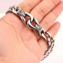 Цепочка Из Нержавеющей Стали 316L 12 мм|bracelet chain|bracelet brandbracelet fashion