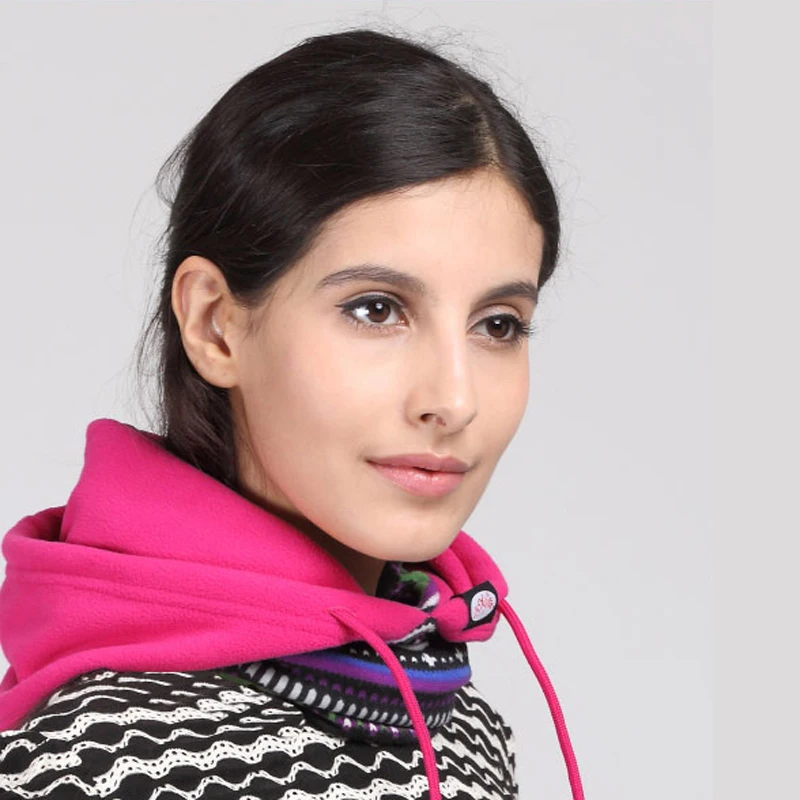 Универсальные флисовые шапочки из полиэстера для езды на мотоцикле лыжные