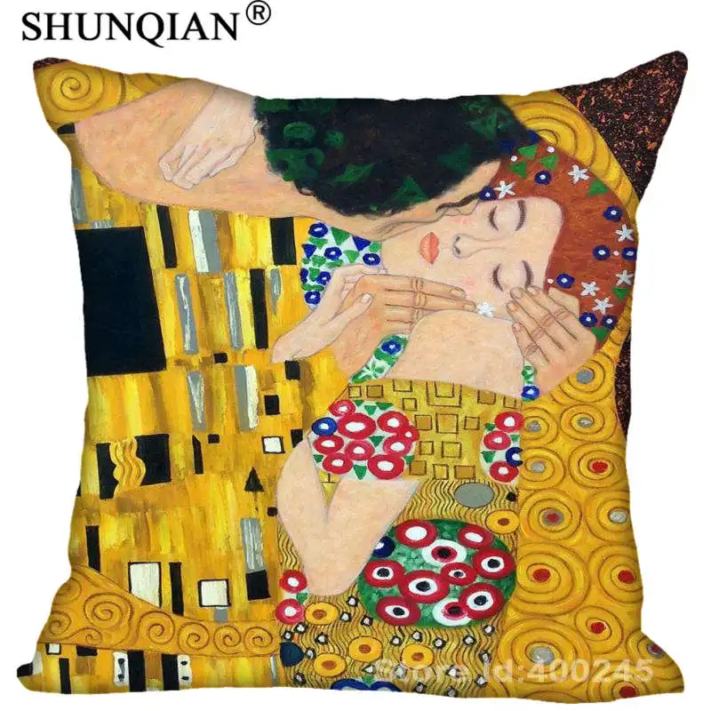 Лучший новый Густав Климт поцелуй декоративная Свадебные наволочки наволочка
