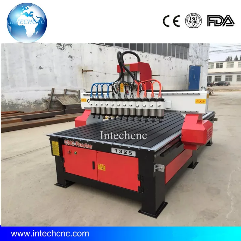 Деревообрабатывающие 3d станки с ЧПУ 1325 1625 несколькими головками|woodworking machinery|3d wood