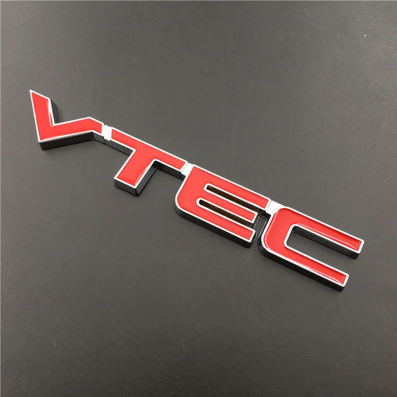 Автомобильная металлическая 3d наклейка эмблема для стайлинга Honda VTEC Logo Mugen Civic