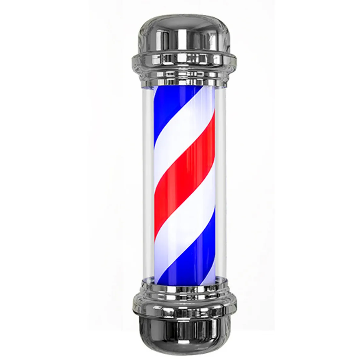 110 В/220 В светодиодный светильник для парикмахерской с вывеской, в красную, белую и синюю полоску, настенный светильник для салона, лампа, лампа для салона красоты