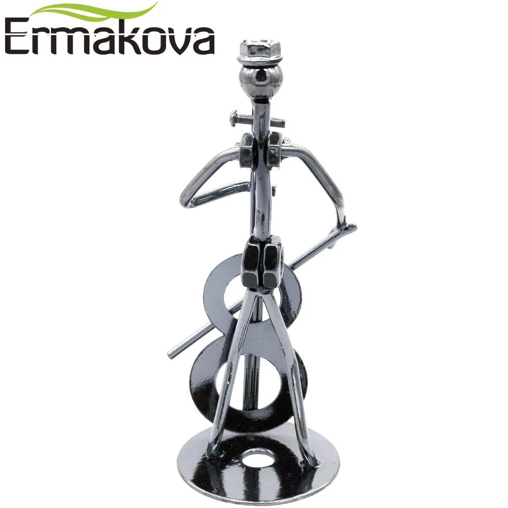 ERMAKOVA 5," металлическая скульптура для виолончели, музыкальный инструмент, статуэтка, орнамент, статуэтка, кафе, Офисная Книжная полка, Декор