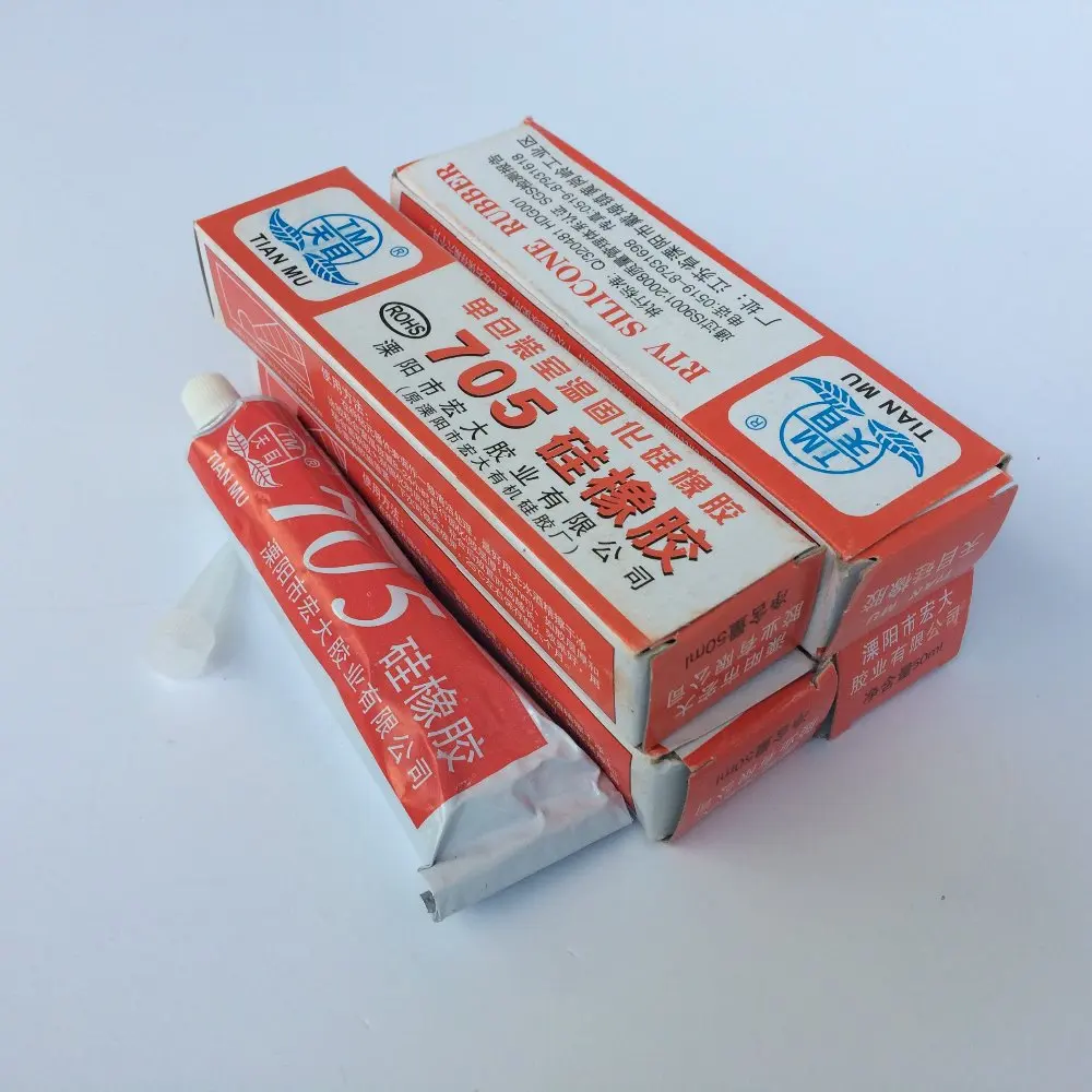 

705 silastic, sealant,gasket cement, the water won hard pipe transparent sealant