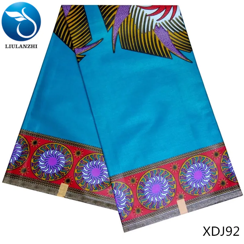 LIULANZHI african print fabric wax cotton prints 2018 new design for dress 6yards XDJ91-XDJ105 | Дом и сад
