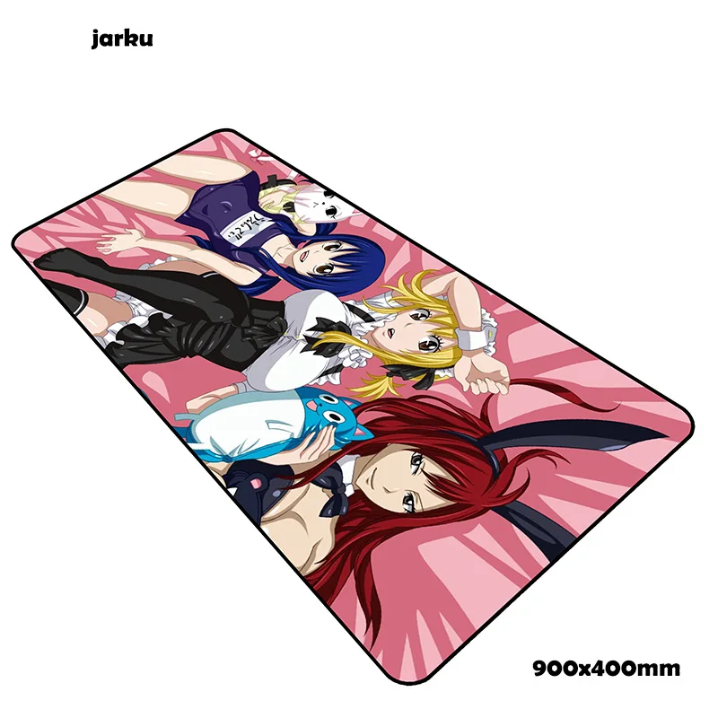 size 900x400x2mm Коврик для мыши с хвостом Феи 900x400 мм, коврики для мыши xl, лучший игровой коврик для мыши для геймера, офисные Большие персонализированные коврики для мыши, клавиатура, ПК, коврик - Цвет: size 900x400x2mm