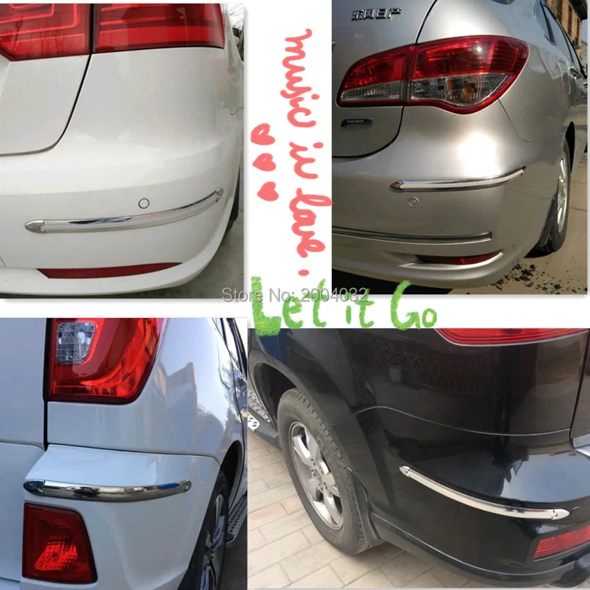 Защитные наклейки на передний и задний бампер для opel astra j golf mk2 audi a4 b9 mazda cx5 hyundai i30