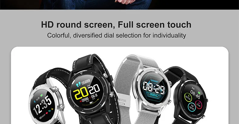 DT28 smartwatch IP68 Водонепроницаемые часы ЭКГ монитор сердечного ритма фитнес-трекер на запястье смарт-ремешок спортивные часы