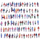 100 шт. модель поезда 1:87 окрашены фигуры Хо TT миниатюрный макет P100