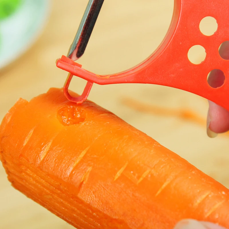 2020 1PCS Multi-Function Vegetable Chopper Fruit And Scraper Shaver Excavator Kitchen Gadget 16*5.5CM | Дом и сад