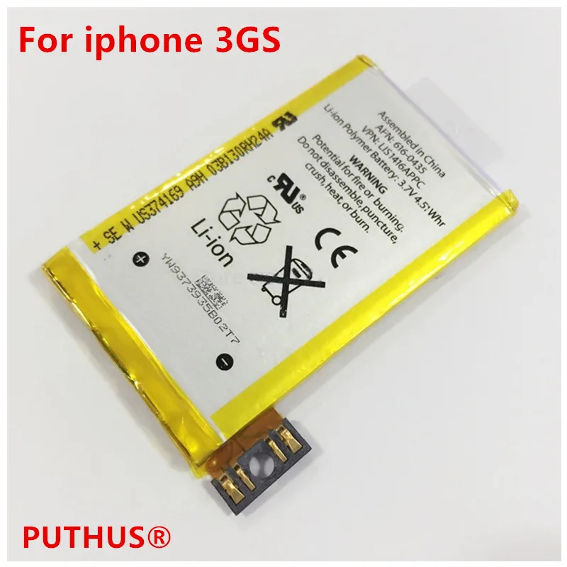 Новая сменная батарея для iPhone 3GS используемая замены аккумуляторов bateria батареи