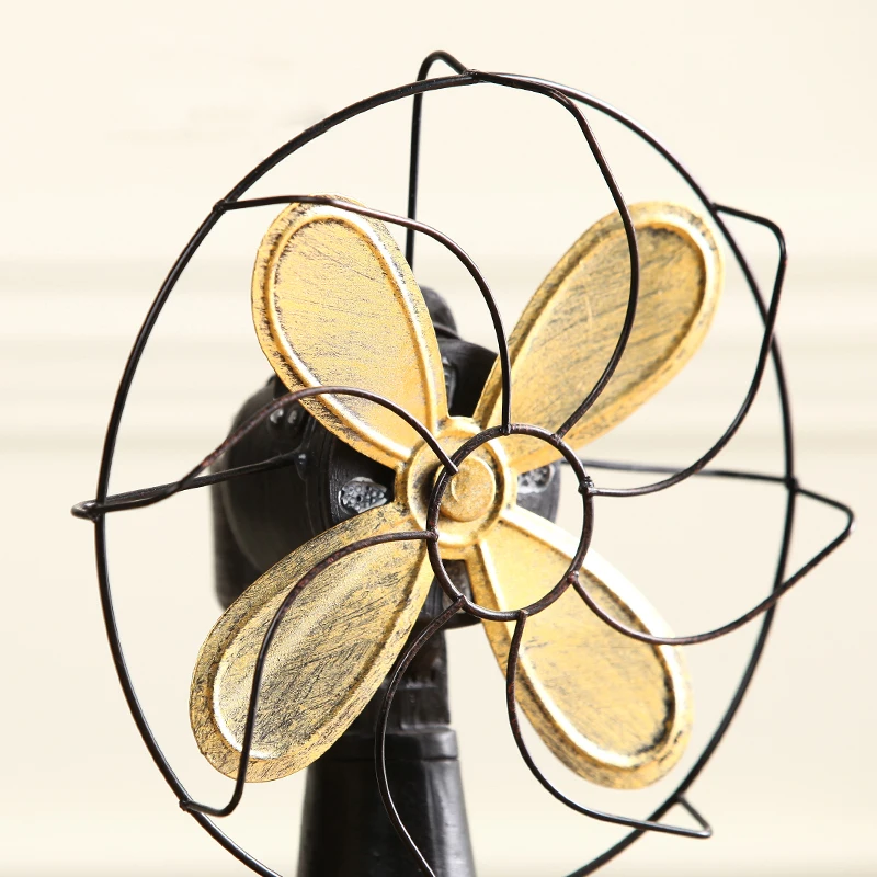 Ретро полимерные электрические фигурки фанатов винтажная модель миниатюрные