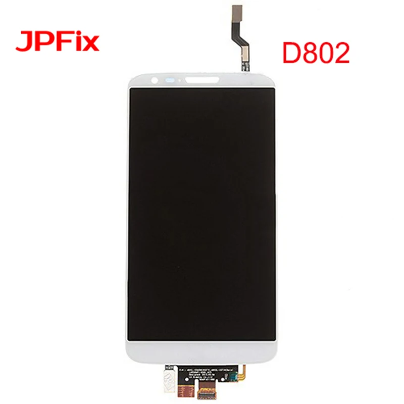 JPFix для LG G2 D802 D800 D805 D803 VS980 F320 LS980 сменный сенсорный ЖК дисплей с рамкой|Экраны