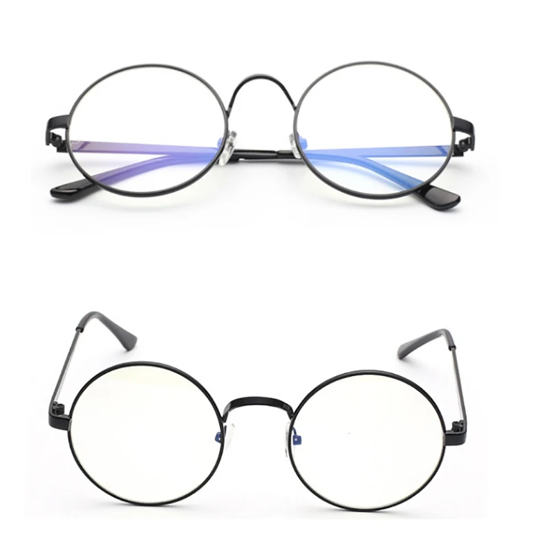 Ретро Винтажные круглые мужские женские очки в оправе| |