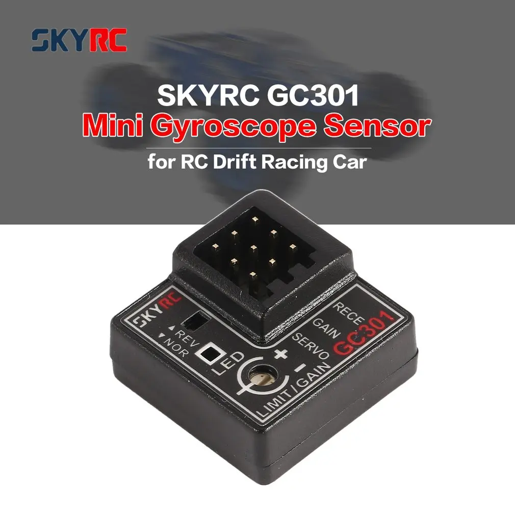 SKYRC GC301 мини гироскоп для RC автомобиля Дрифт гоночный автомобиль рулевое управление выход интегрированный компактный светильник-весовой дизайн
