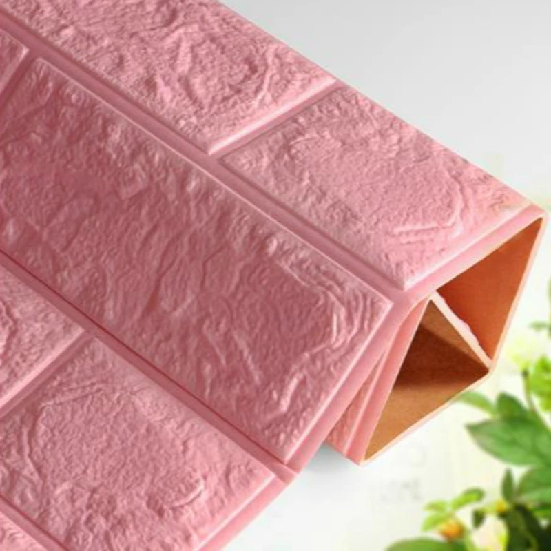 3D наклейки на стену имитация кирпича Декор для спальни Водонепроницаемый