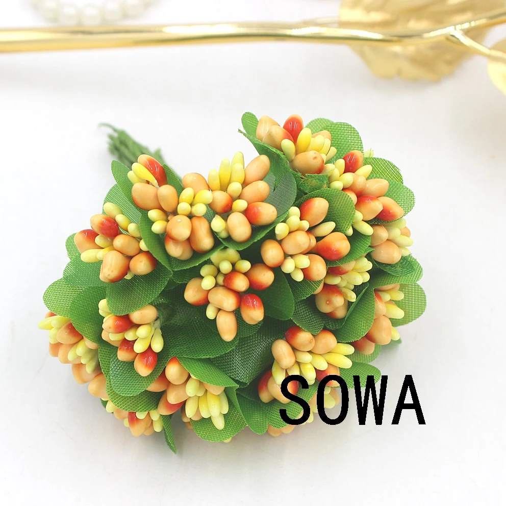 Искусственные тычинки из пены цветочный букет стебель проволоки/для