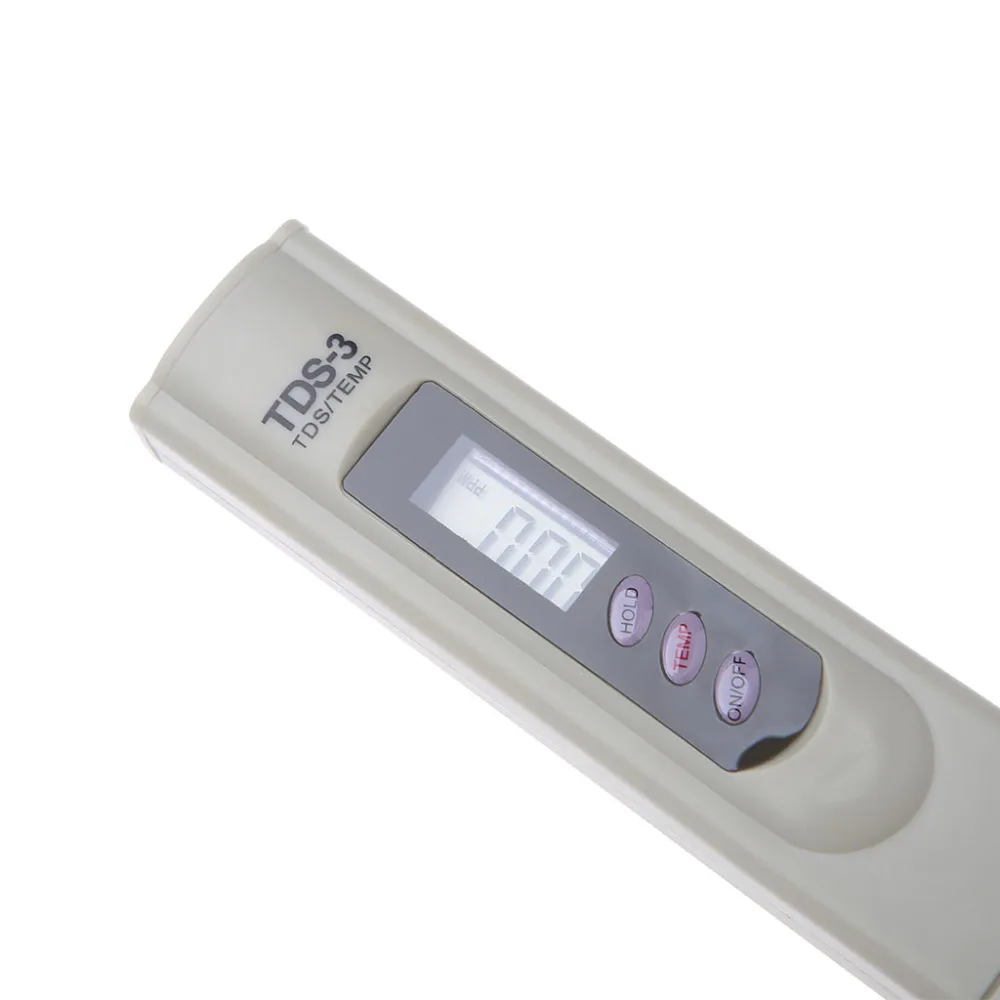 Портативная ручка TDS 3 метр 0 9990 ppm LCD цифровой измеритель воды фильтр измерение