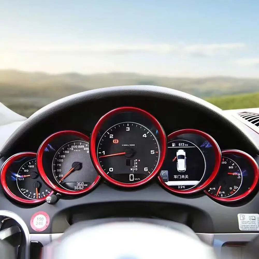 Панель приборной панели автомобиля обшивка отделка кольцо украшение ABS 5