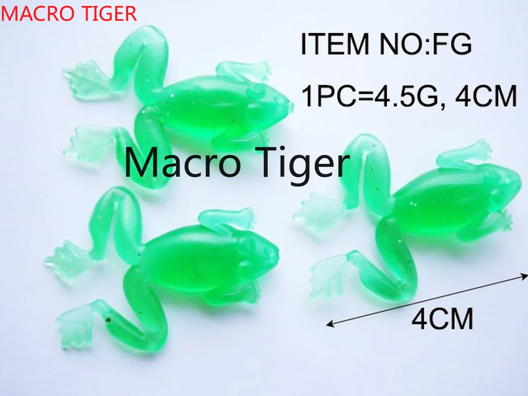 1 шт Лягушка Мягкие приманки 50 мм воблер рыболовные морская приманка джиг