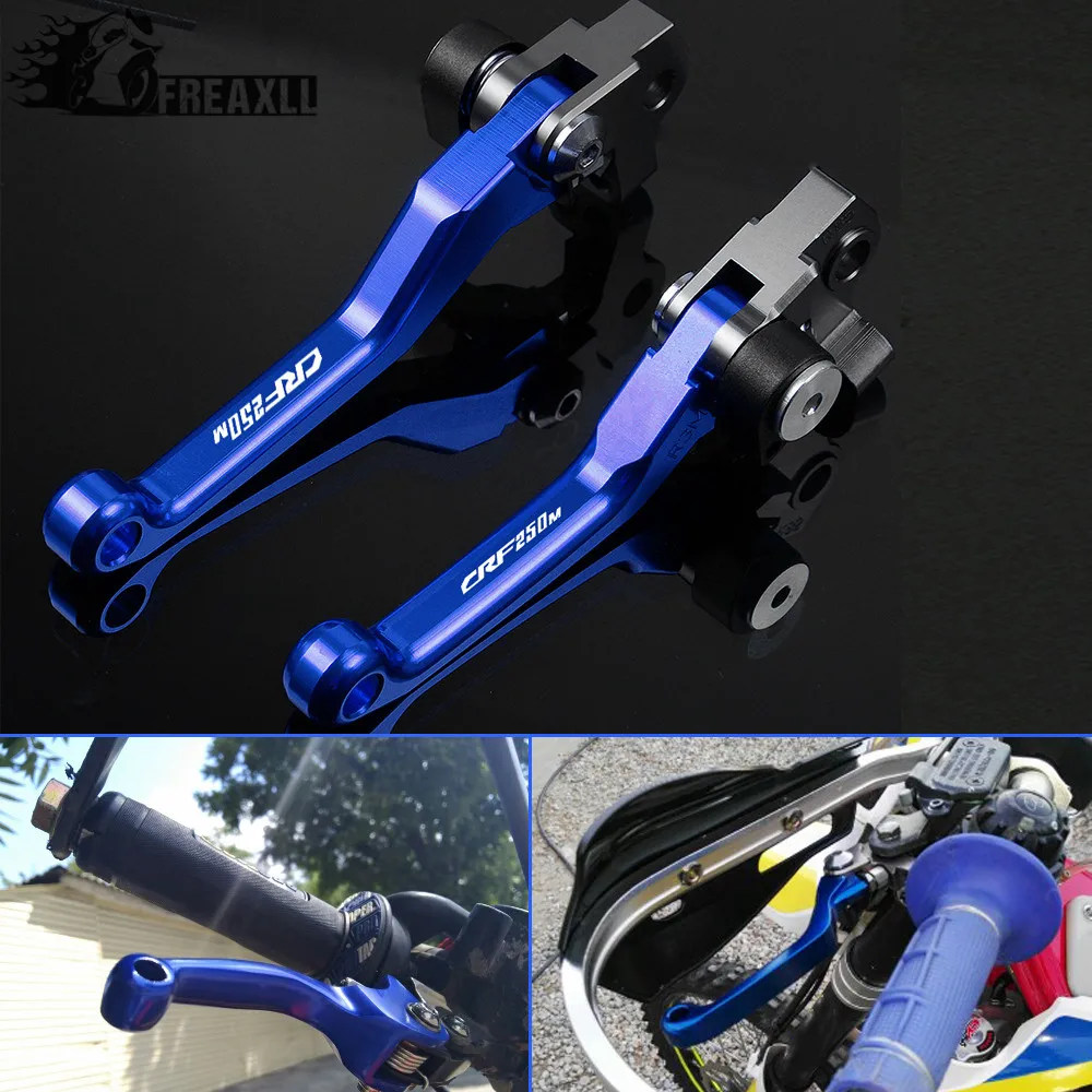 CNC алюминий для Honda CRF250M CRF 250 M 2012 2017 печать сцепные рычаги ручка мотоцикла части Dirt