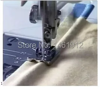 Многофункциональная бытовая швейная машина лапка с веревкой двойным рантом |