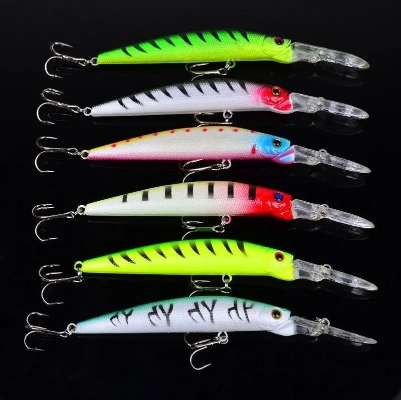 6 шт. рыболовные приманки 14 5 см 7 г|bass crankbaits|lure baitfishing lure |
