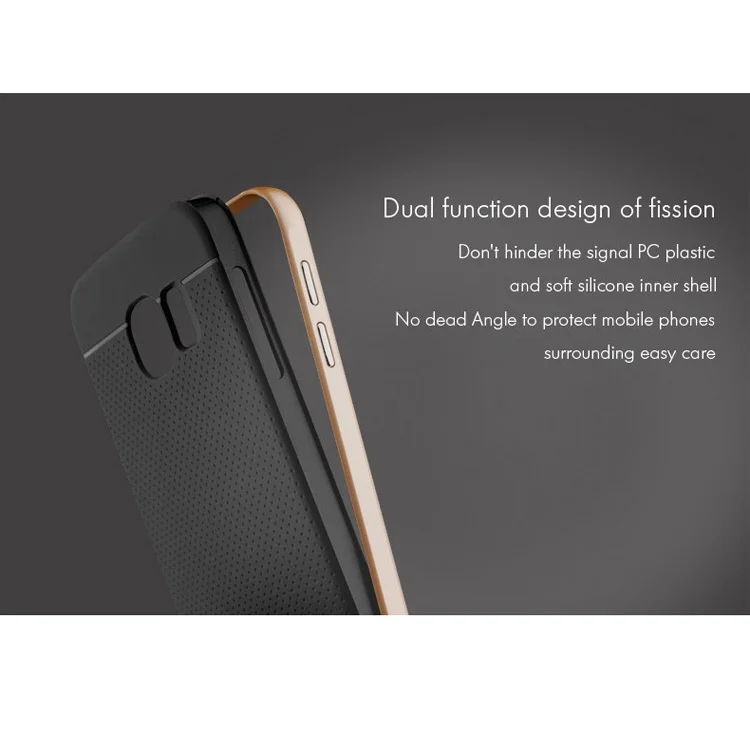 Для samsung galaxy s6 Чехол Бренд iPaky для edge Силиконовая задняя крышка + PC Рамка coque чехол s